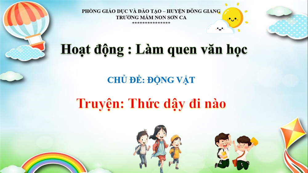 LQVH - Lớp MG Bé