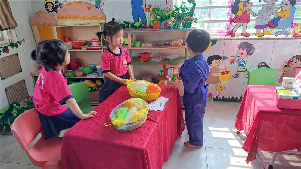 Hoạt động góc  - Lớp MG Bé