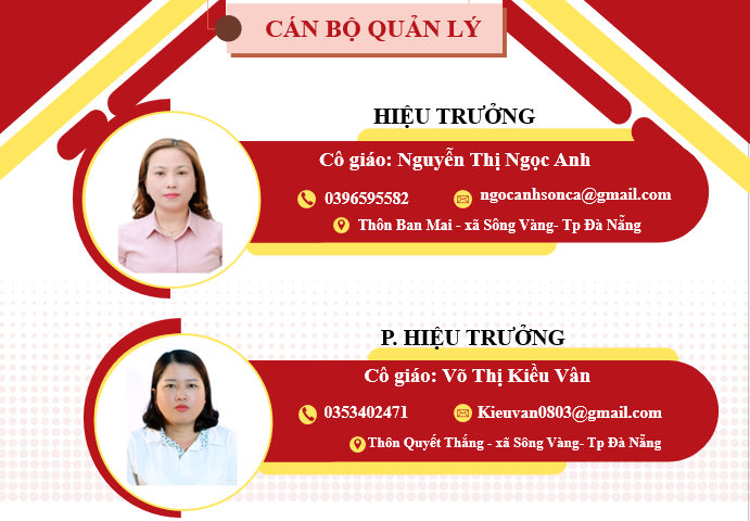 Thông điệp của Ban giám hiệu