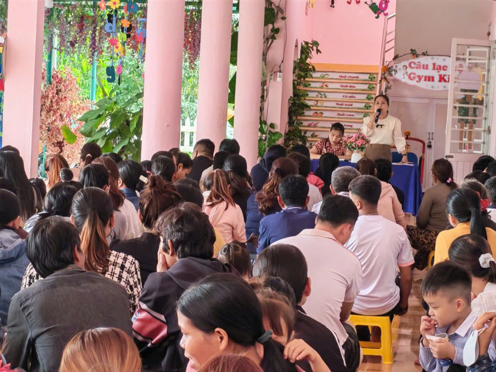 🌷 Trường Mầm non Sơn Ca tổ chức Họp phụ huynh và Hội nghị Cha mẹ học sinh đầu năm học 2026–2027.